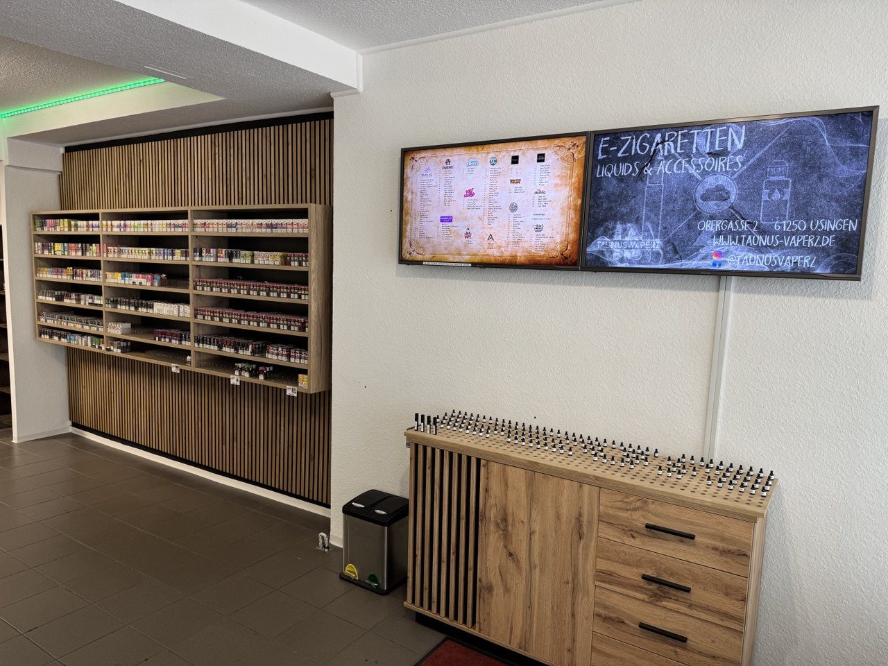 Liquidwand bei Taunus Vaperz